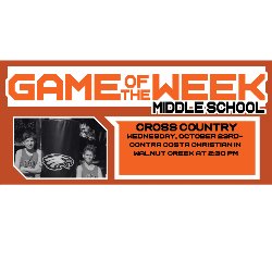 Middle School Game of the Week